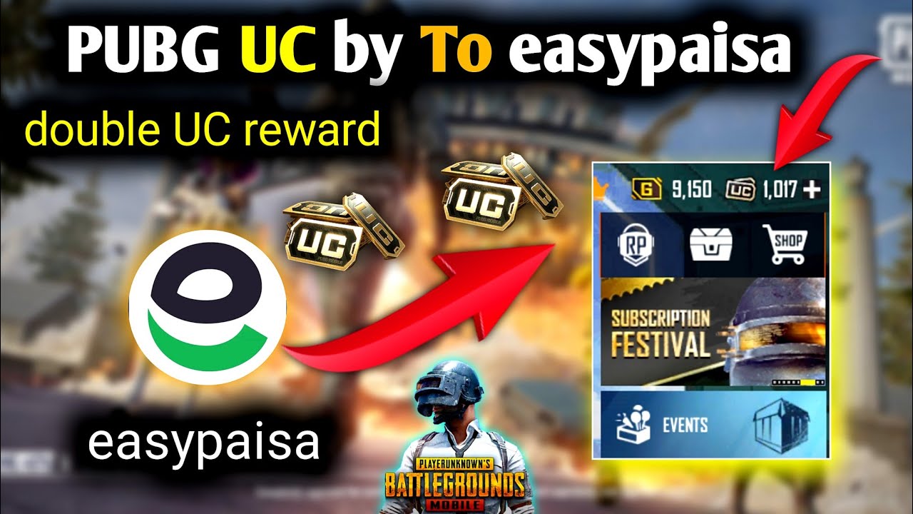 How To Buy Uc in Pubg Mobile Using Easypaisa or Jazzcash