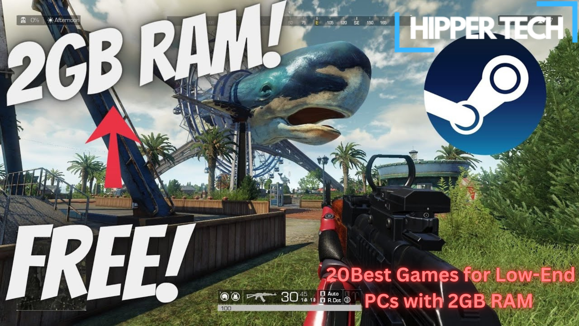 20 Best Games for Low-End PCs with 2GB RAM